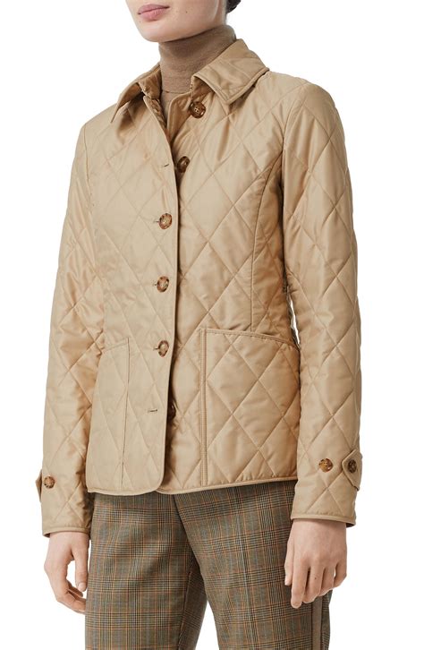 burberry iamond quilted field jacket|Burberry fernleigh diamond jacket.